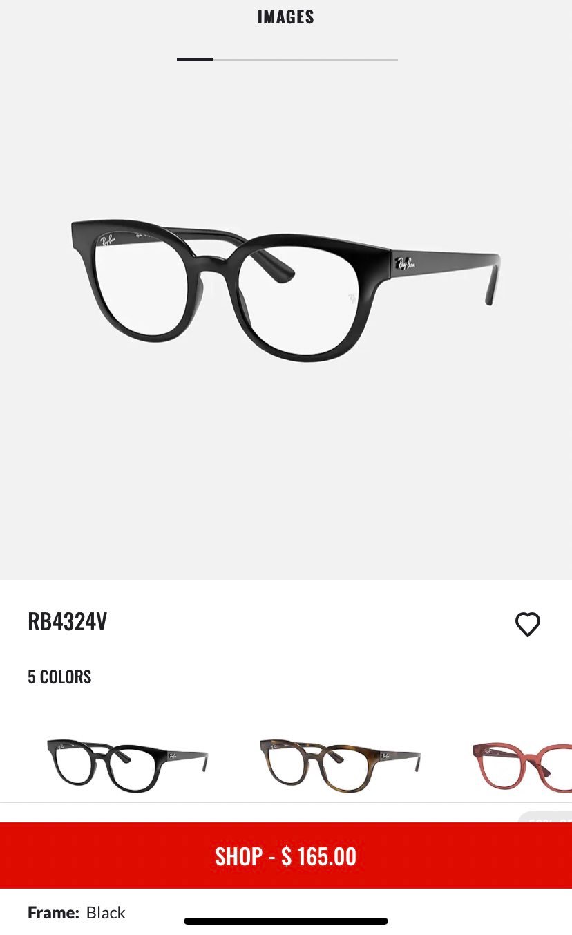 Ray ban reading Glasses