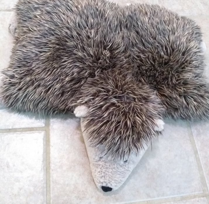 JellyCat London Truffles Huxtable Hedgehog Plush Pillow Large 20 Floppy Pet