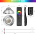 HUSUKU GT6 Underwater Boat Dock Lights, 2x6000LM, 60° Beam Angle, 12V RGB 60W