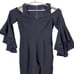 Maggy London Black Cold Shoulder Jumpsuit Size 8
