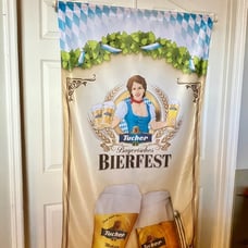 Tucher Bierfest Munich Oktoberfest flag tapestry