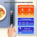 Food Warming Mat Electric, Warming Tray Silicone with Full Surface Heating