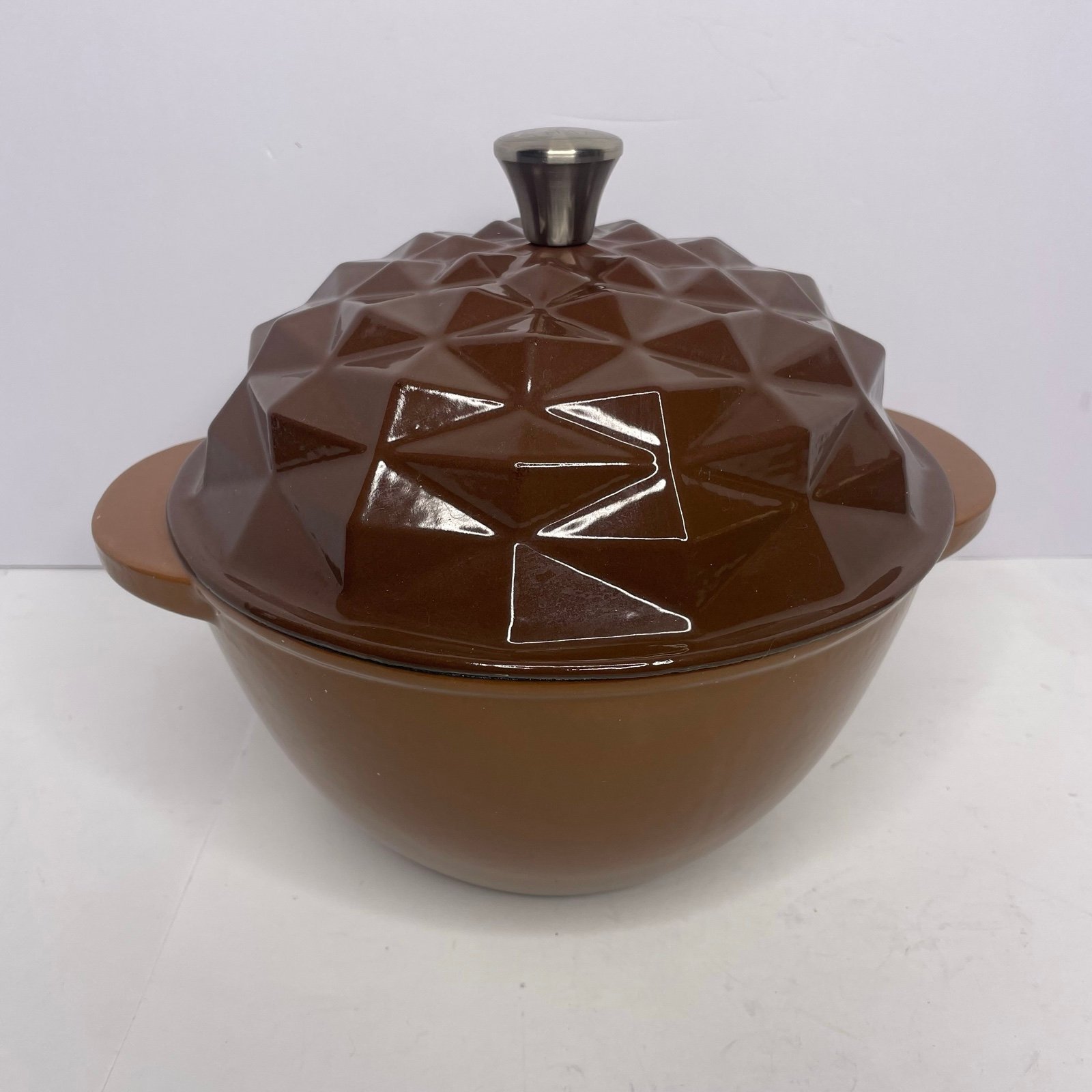 Dash Of That ACORN DESIGN 3.5 Qt. Quart Enameled Cast Iron Dutch Oven