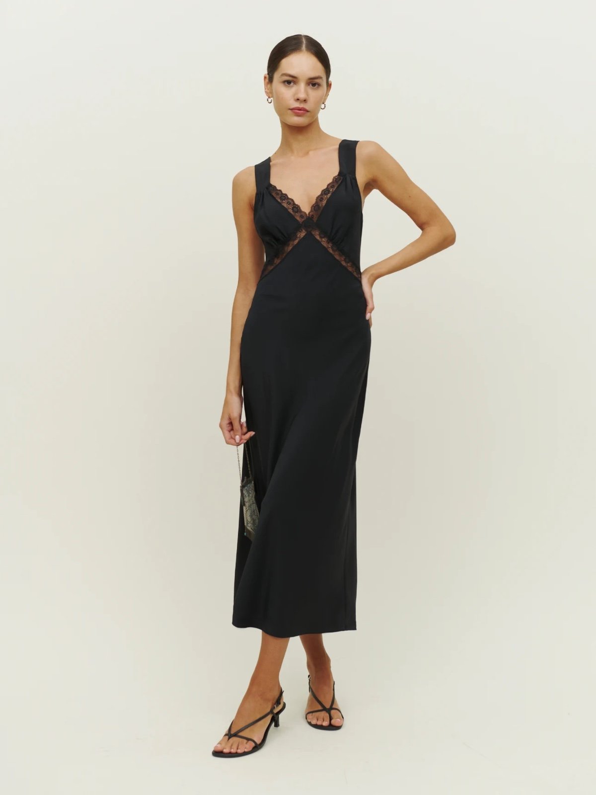 Reformation Provence Silk Dress
