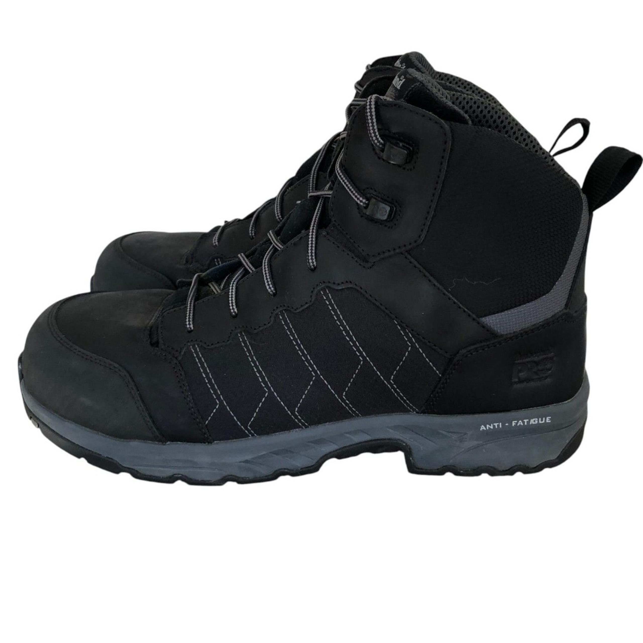 Timberland Pro Payload Boots Men Black Steel Toe Composite Work Safety Shoe 14W