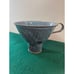 Antique Graniteware Enamel Gray Metal Canning Funnel for Fruit Jar
