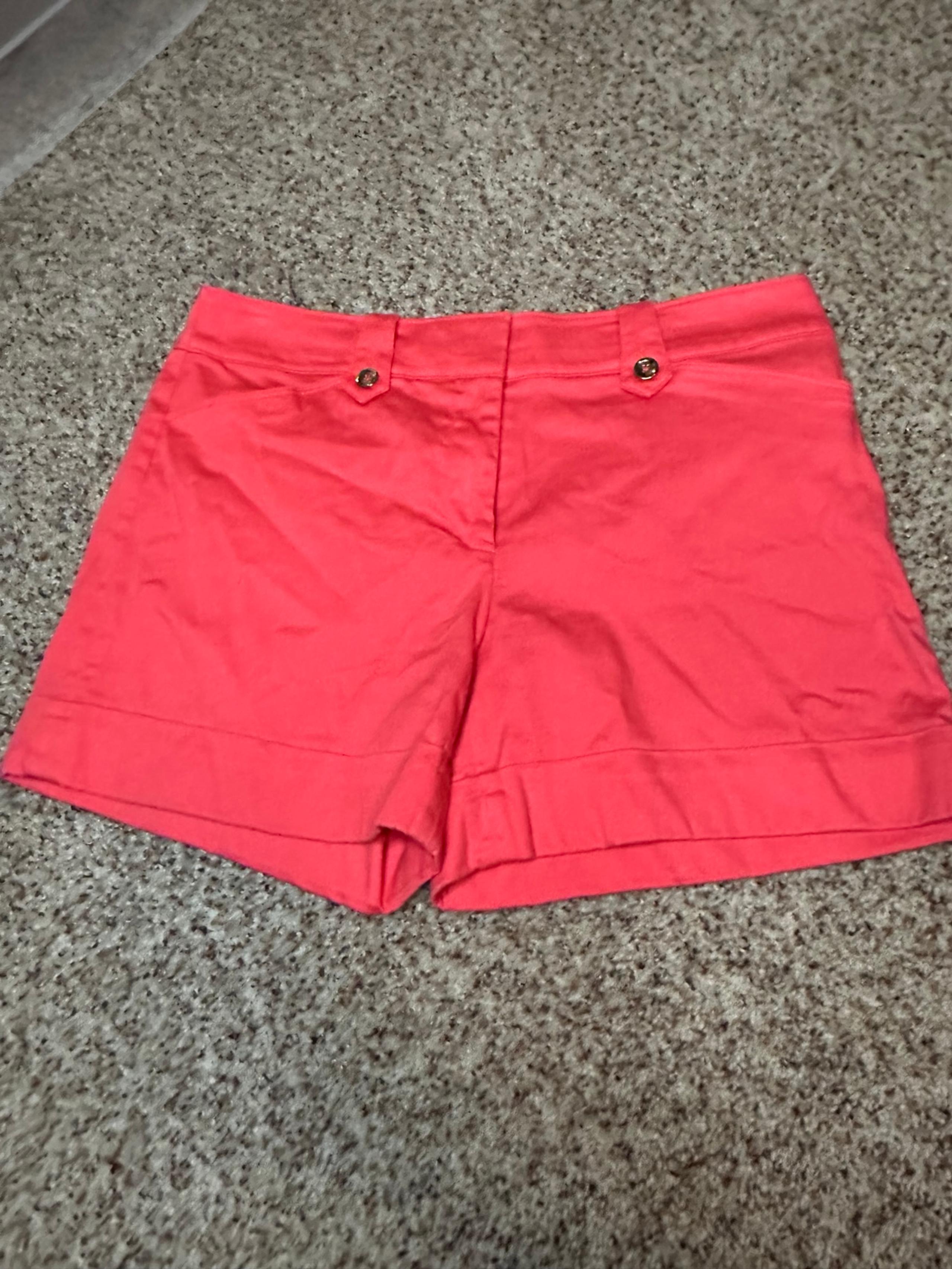WHBM White House Black Market 8 Salmon Shorts