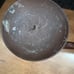 Antique Cast Iron Heart Two Arm Double Candelabra Candle Holder Heavy Rare