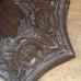 Antique Cast Iron Heart Two Arm Double Candelabra Candle Holder Heavy Rare