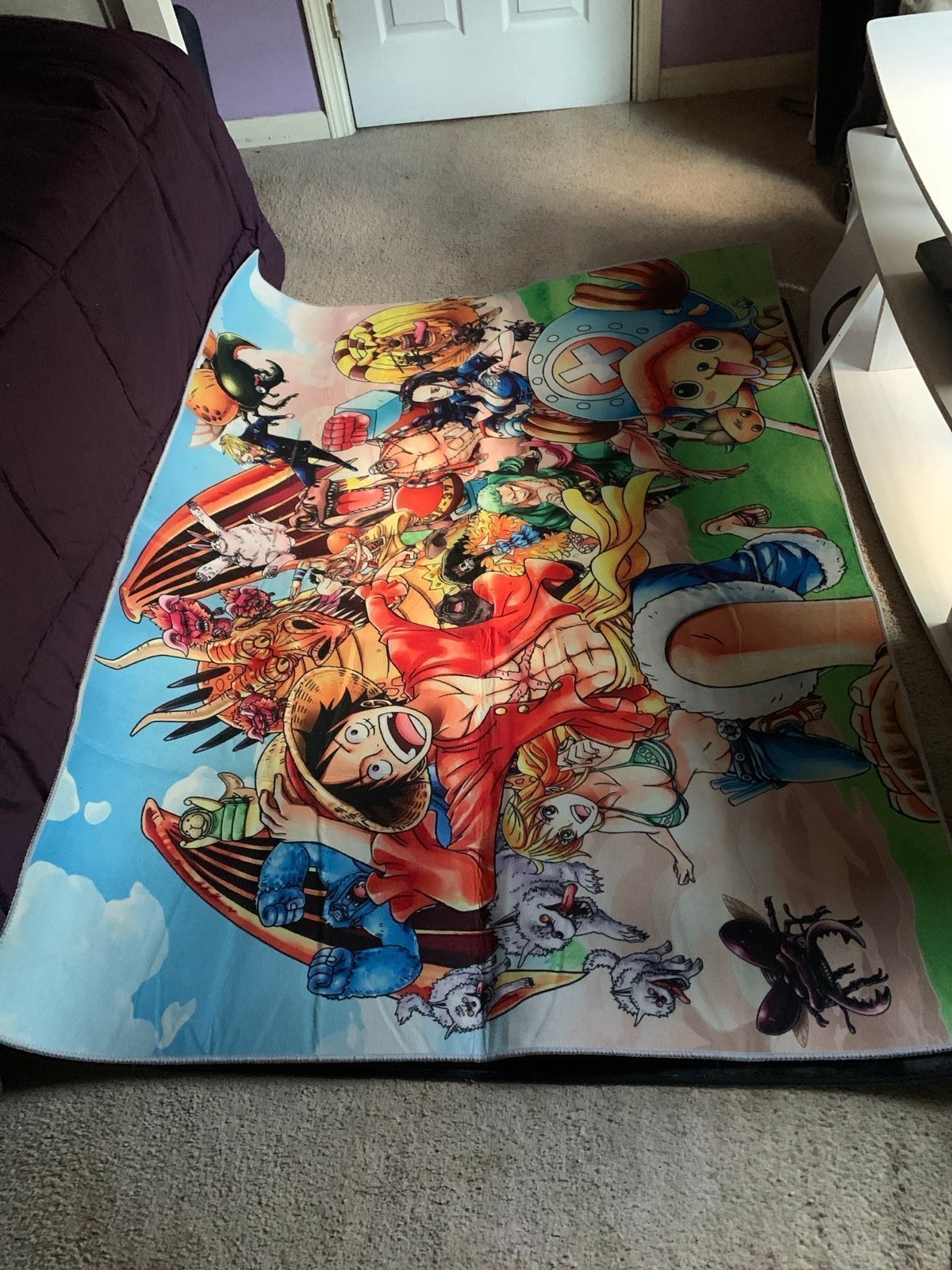One Piece Post-time skip Large Rug