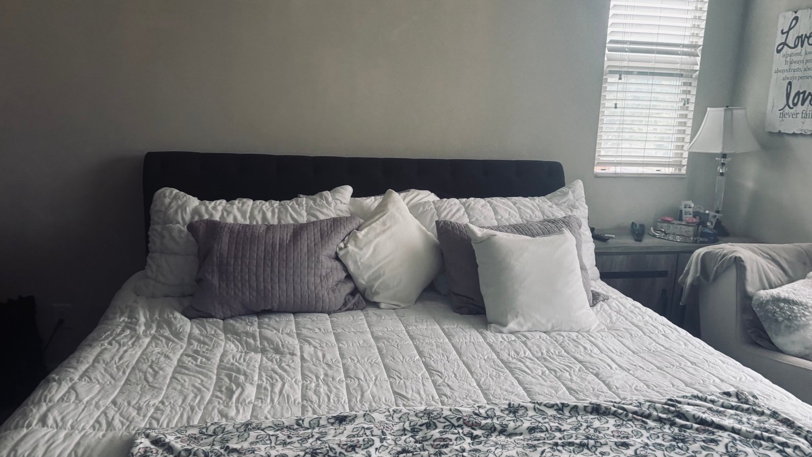 King bed frame