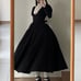 Halloween Gothic Lolita OP Dress, Goth Costume, Halloween Cosplay, XLarge Size