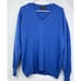 Westway & Westway Mens Size S Blue 100% Cashmere Long Sleeve Pullover Sweater
