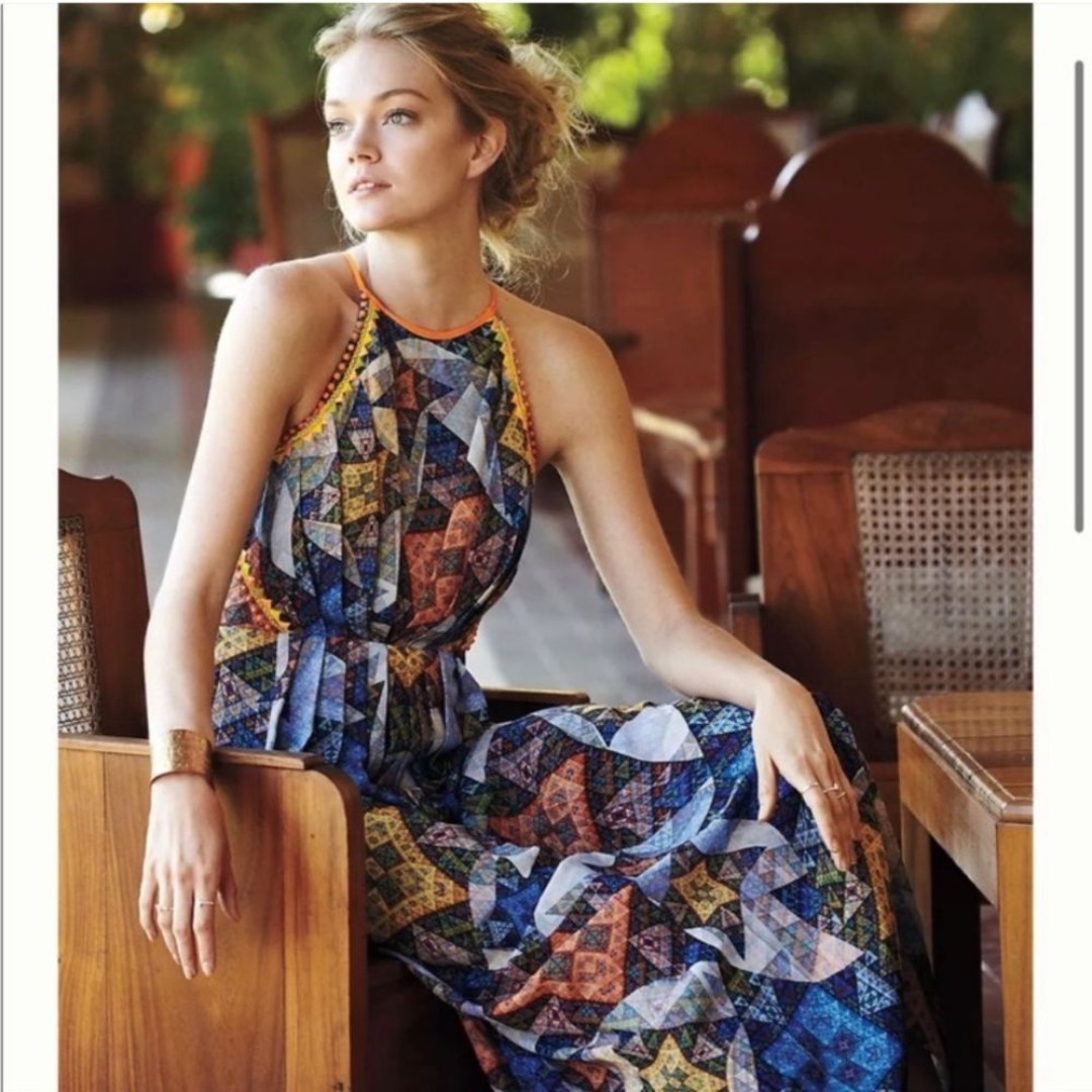 Anthropology Ranna Gill Condesa Maxi Dress XS