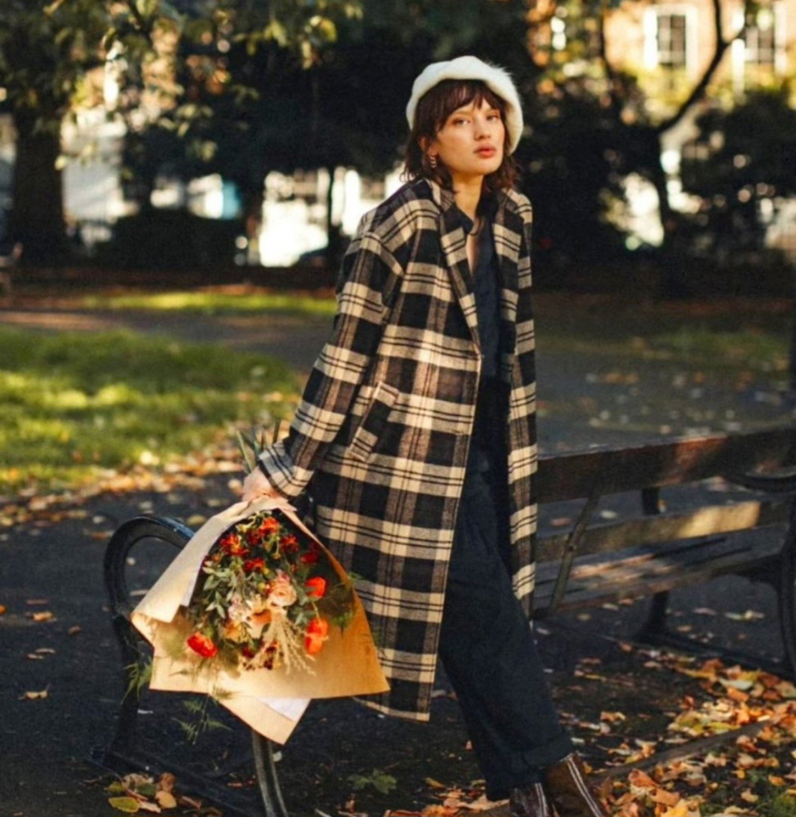 Brixton - Cicely Coat - Seal Brown XL