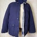 Navy down jacket