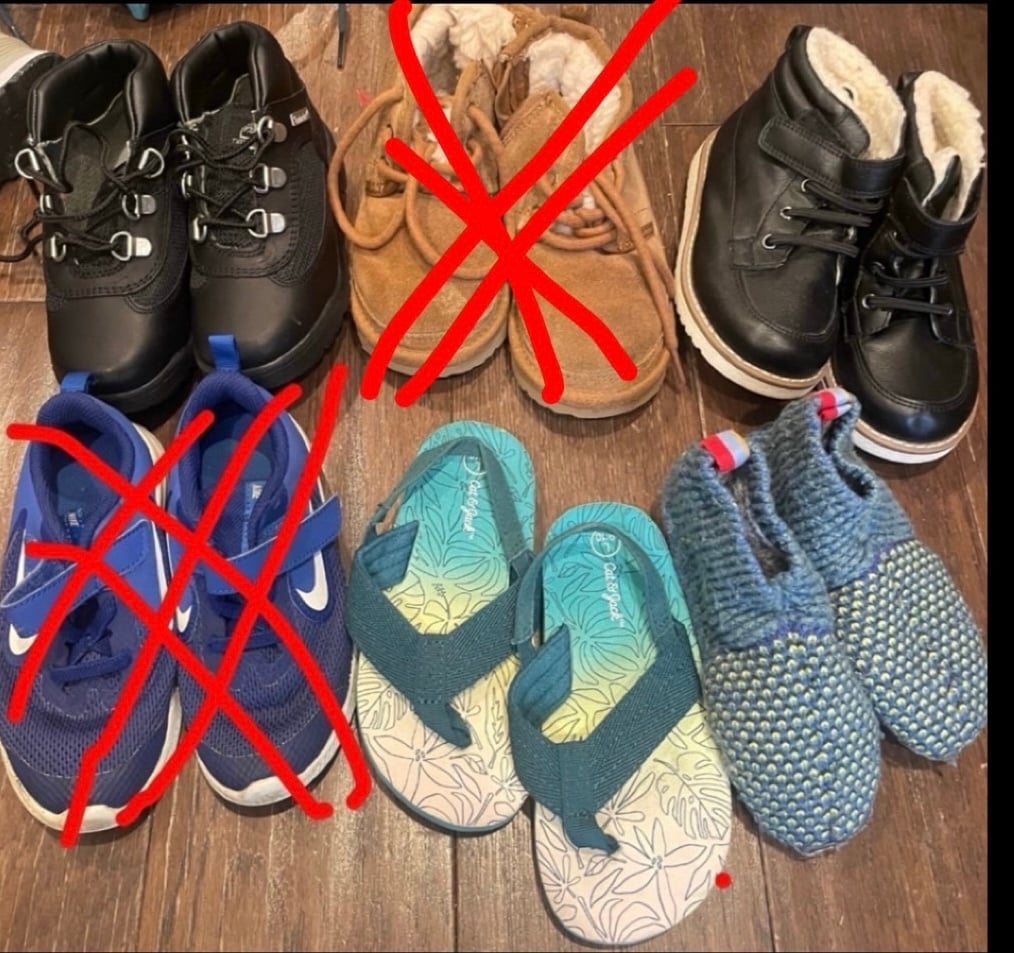 Toddler size 9 shoe bundle