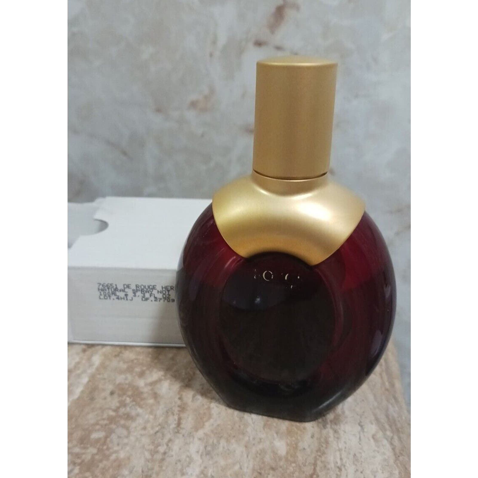 3.3 oz HERMES ROUGE Eau de Toilette Natural Spray FULL Floral Ombre Oriental