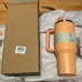 NEW Stanley MELON PEACH Tumbler 40 Oz Target Exclusive OFFICIAL W/ BOX