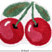Cherry Cute Bath Mat for Bathroom, Luxury Funky Bathroom Mats Non Slip Carpet
