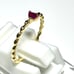 《Excellent Condition》VENDOME Aoyama K18 Ruby