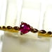 《Excellent Condition》VENDOME Aoyama K18 Ruby