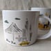 2 Pottery Barn Discontinued New York City Mug & London Mug