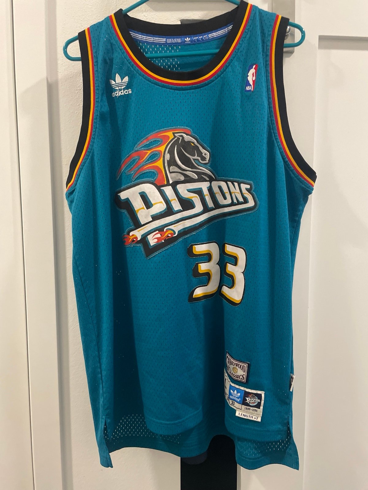 Grant Hill Detroit Pistons Jersey