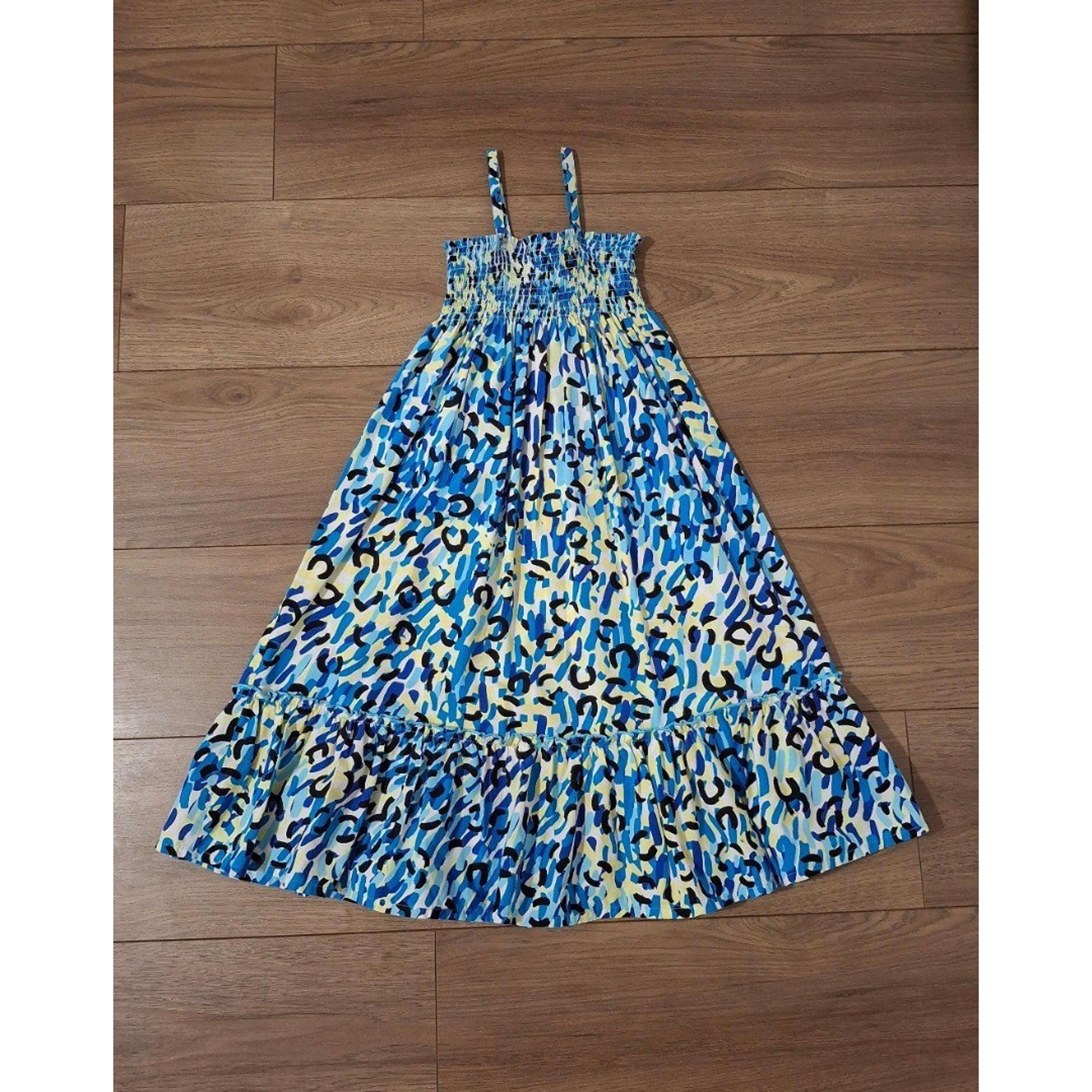 Hanna Andersson Smocked Maxi Sundress