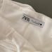 Zara Draped Halter Top, Color: White, Size: L, NWOT