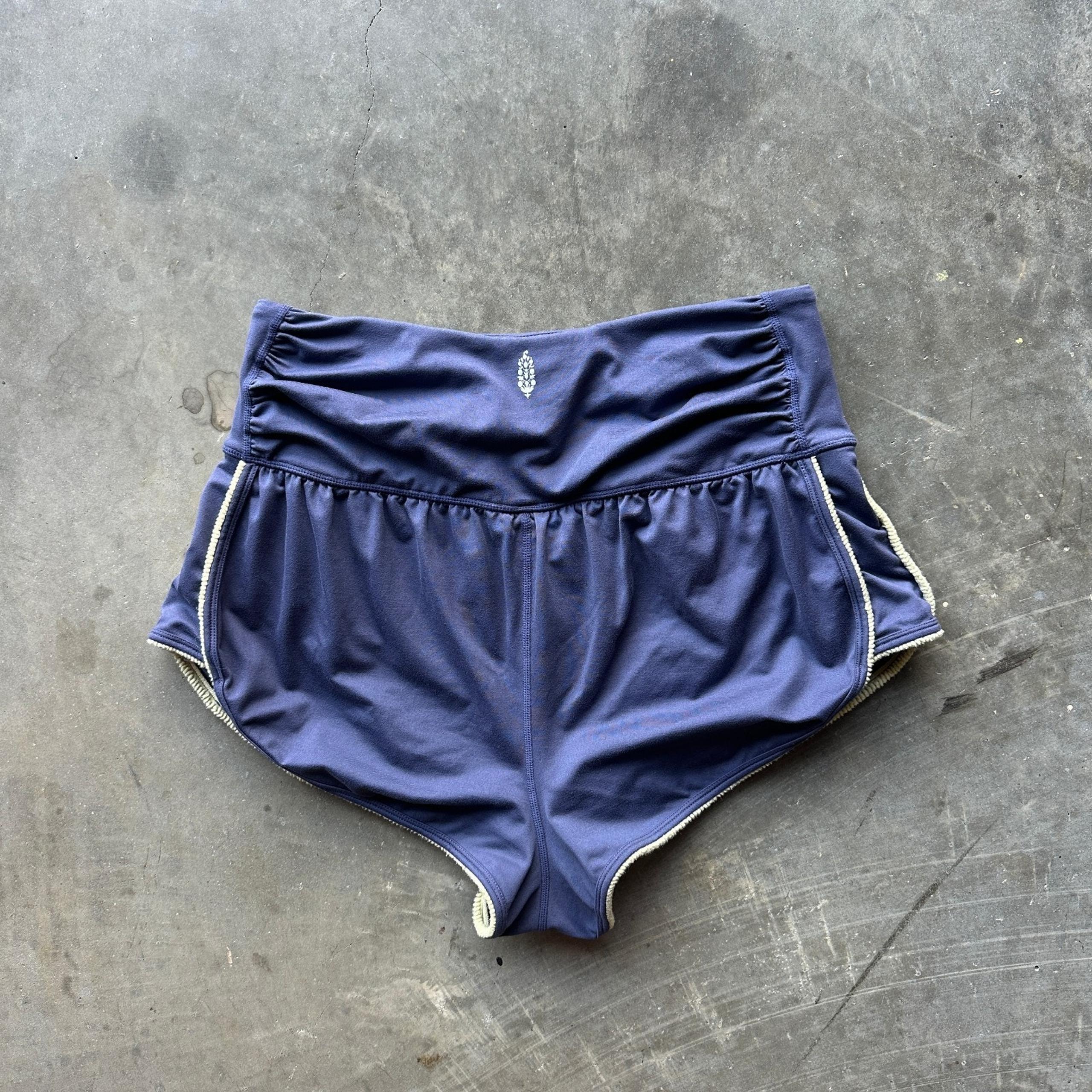 Free People FP Movement Havana Shorts Women's Large Deep Plum Active Shorts