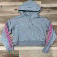 Aritzia TNA The Icon Striped Cropped Hoodie Women’s XS