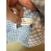 Women’s Peter Millar Button Down Plaid Gingham Long Sleeve Blouse Shirt Small