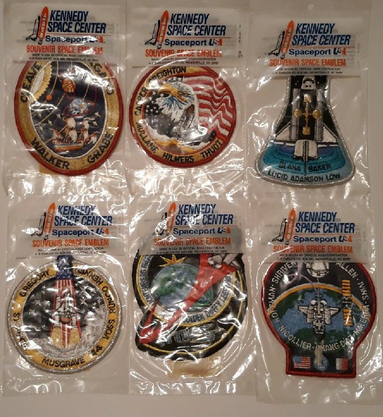 NASA Kennedy Space Atlantis Patches, #1
