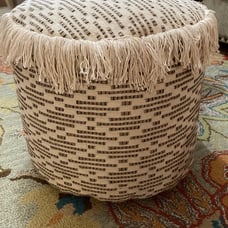 Opalhouse Multicolor Pouf NWT