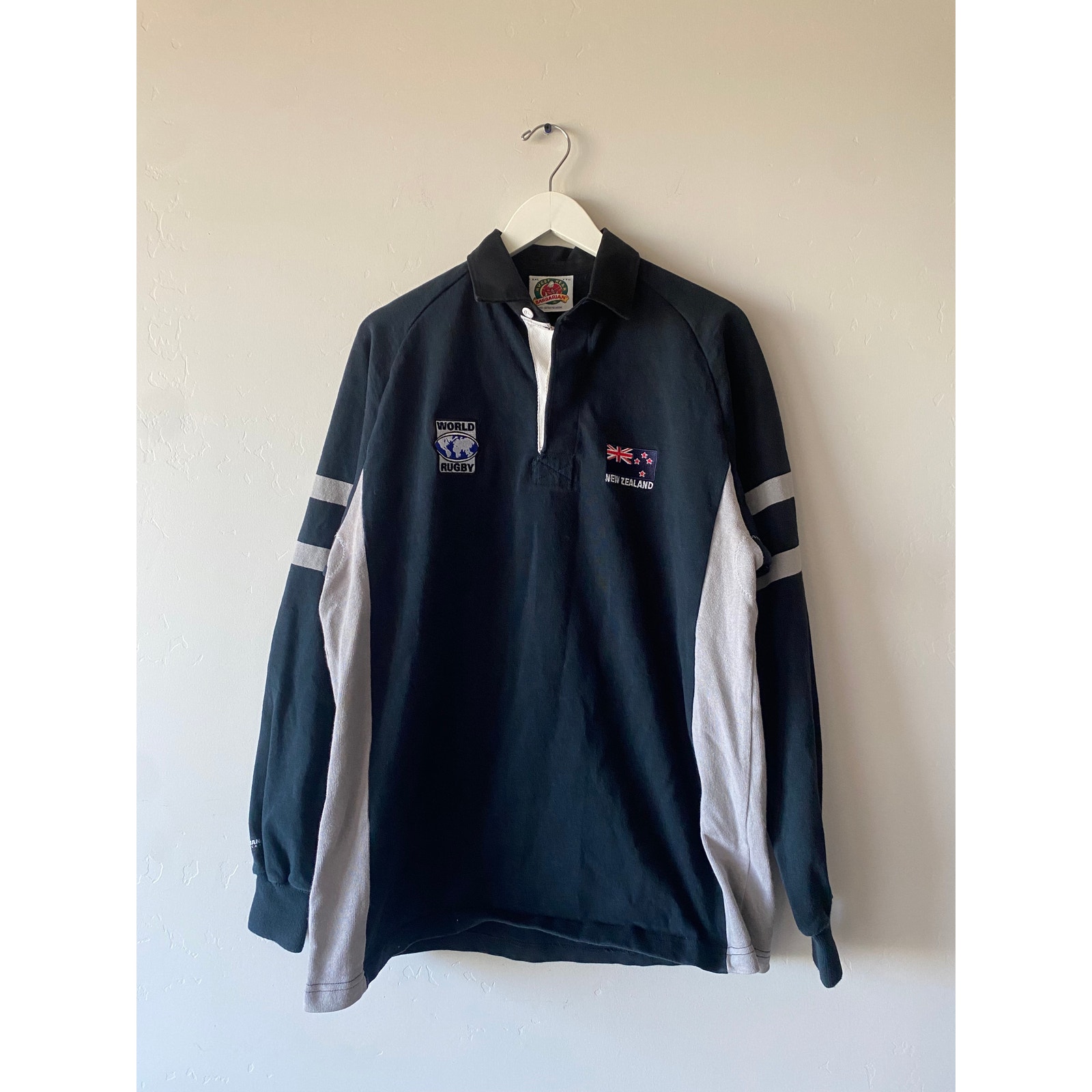 Vintage Barbarian New Zealand Rugby Shirt XXL - 9/10 Condition