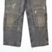 Thrashed Carhartt Double Knee Pants Sun Faded Black Distress Grunge 32 x 28