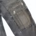 Thrashed Carhartt Double Knee Pants Sun Faded Black Distress Grunge 32 x 28