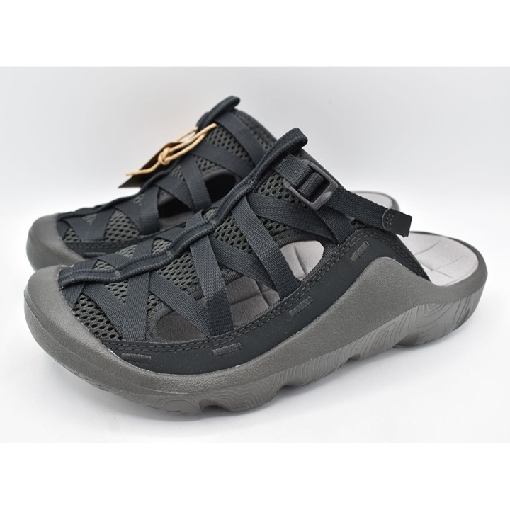 Oboz Womens Size 9 Whakata Ease Black Sea Slip On Hiking Sandals Shoes 20406