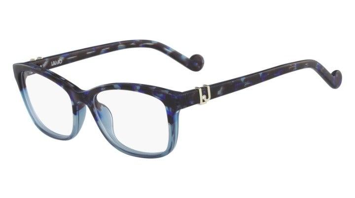 NEW Liu Jo LJ 2658R 419 Blue Tortoise Eyeglasses 53mm with LJ Case