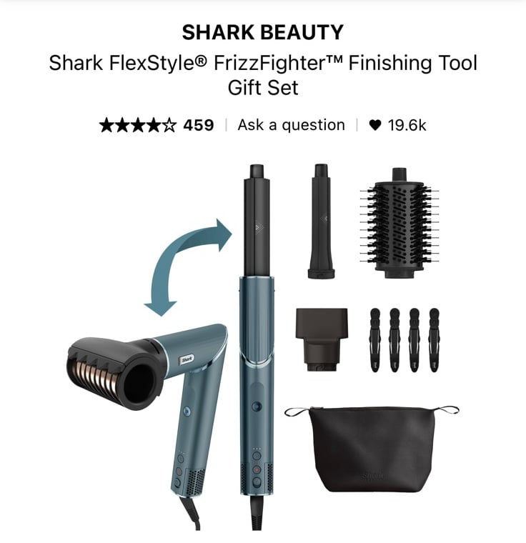 Shark Flex Style BLUE -Limited Edition From Sephora