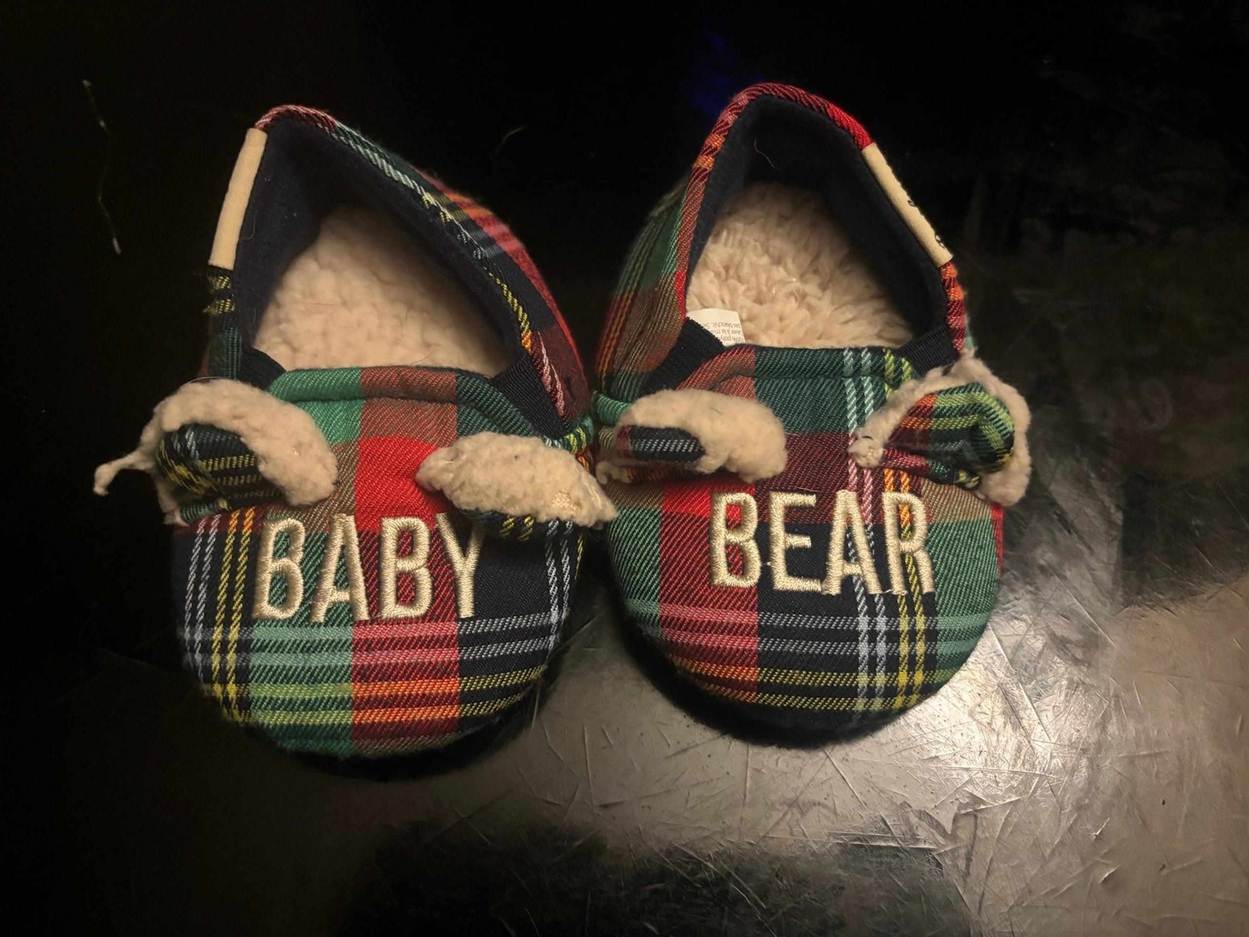 Deerfoam baby slippers