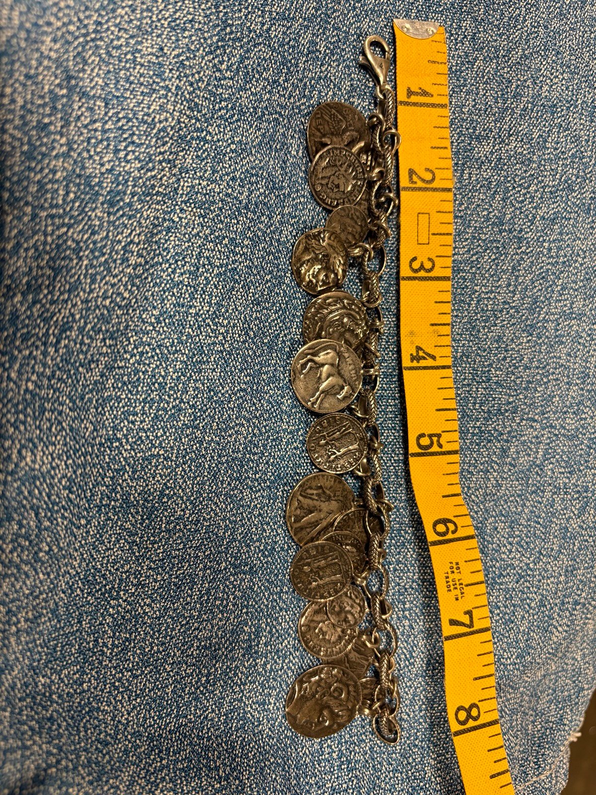 .925 Silpada Roman Coin Bracelet