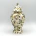 Vintage Wade England # 14 Purple Chintz Thistle Flower 8'' Ginger Lidded Jar