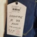 The Sinclair MFGRP Mens 30 Blue Dark Wash Denim Adler The Slimline Jeans NWT