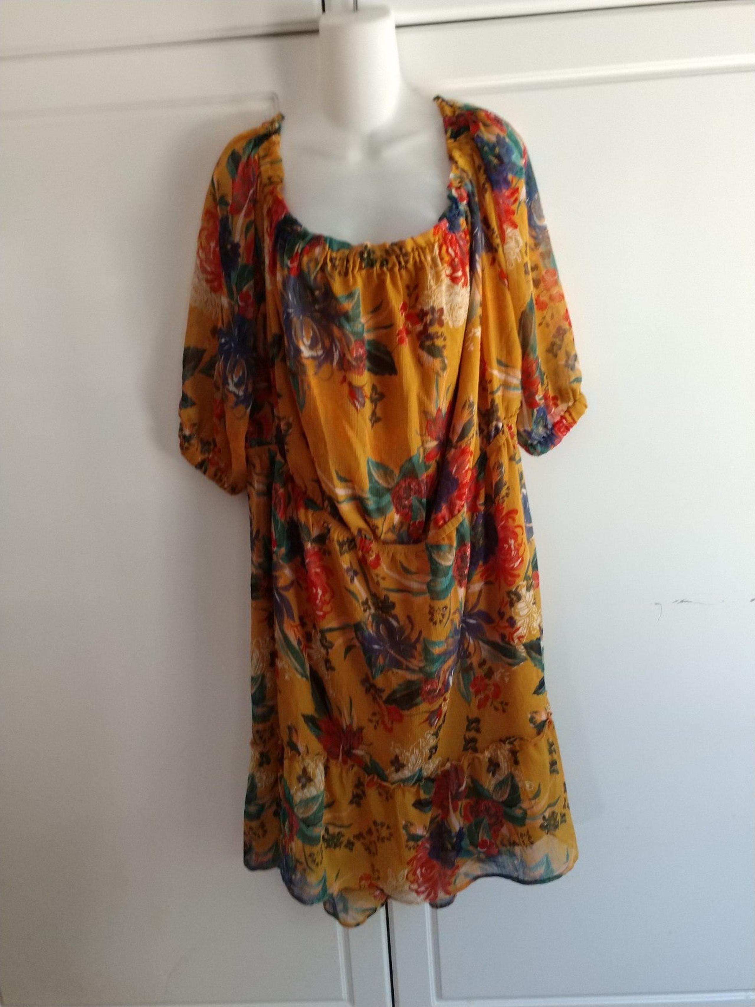 Ava And Viv Women's Plus Size Floral Dress NWT Size 4X