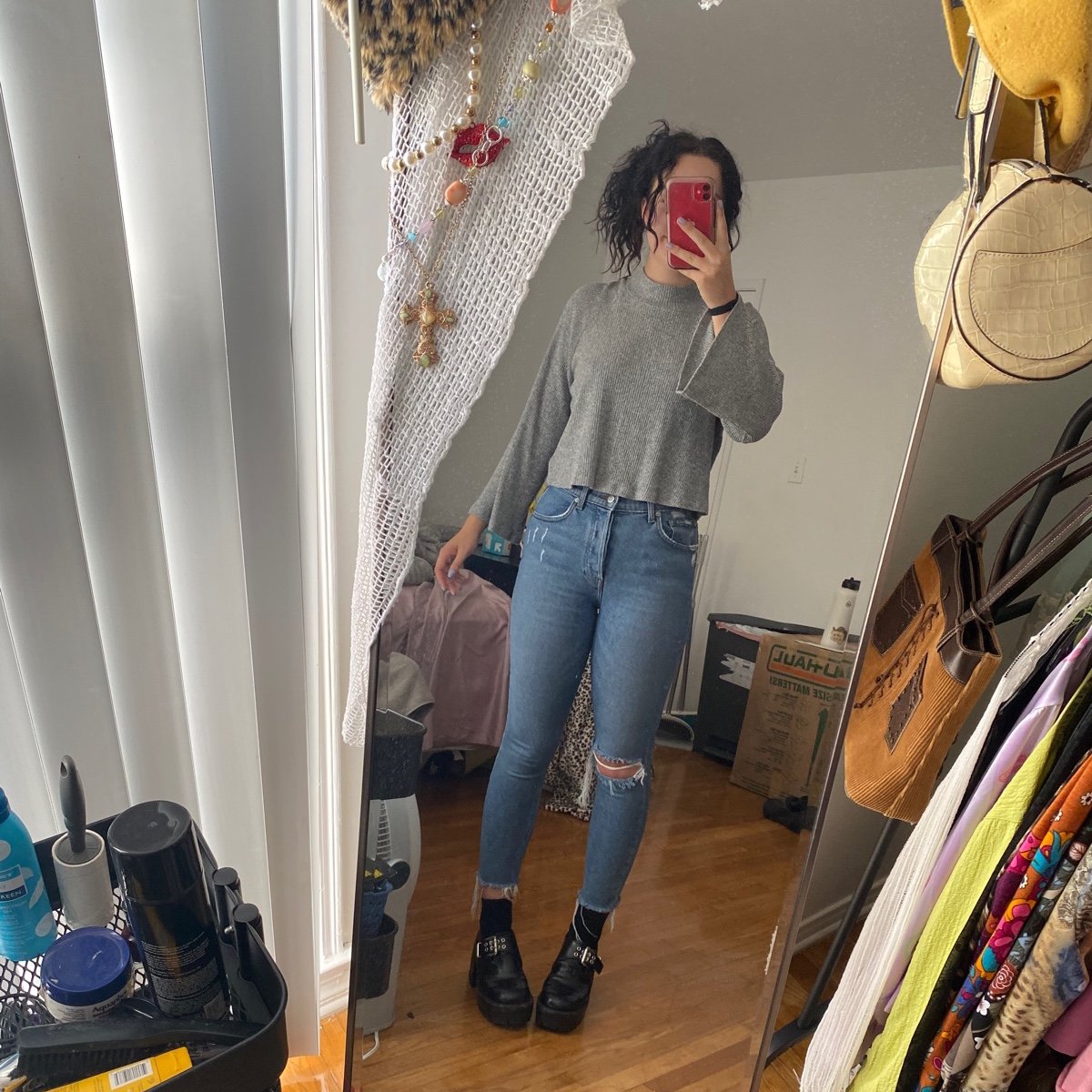 Reformation high waisted skinny jean