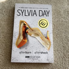 New SIGNED Afterburn and Aftershock by Sylvia Day Paperback