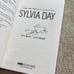 New SIGNED Afterburn and Aftershock by Sylvia Day Paperback