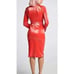 LITA by Ciara Red Faux Leather Dress Medium